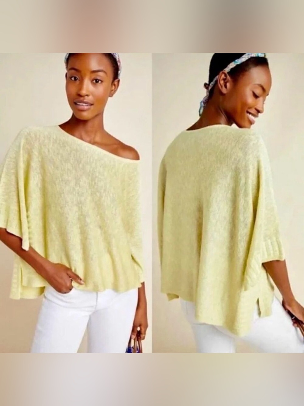 Anthropologie Alicia Shimmer Pullover